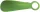 Shoehorn green 14cm