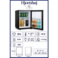 Compact minibars – up to 30 litres