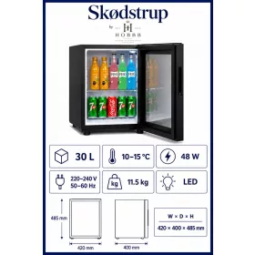HOBBB Skødstrup minibar fridge, 30 l