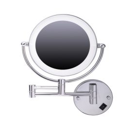 Wall mounted cosmetic mirror