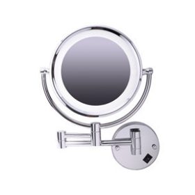 Cosmetic mirror with LED lighting