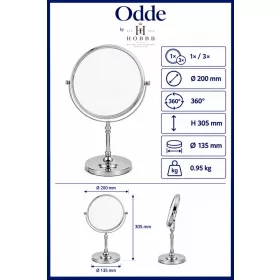 HOBBB Odde tabletop cosmetic mirror