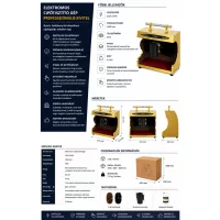 Shoe cleaning machines