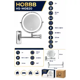 HOBBB Sund tabletop cosmetic mirror