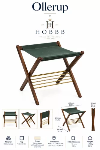 HOBBB Ollerup luggage rack