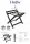 HOBBB Højby luggage rack, black