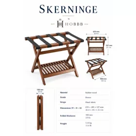 HOBBB Skerninge luggage rack
