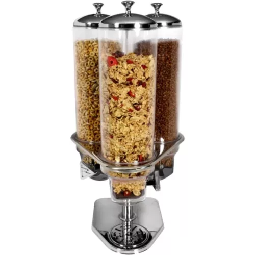 Cereal dispenser, 3 × 4 L