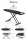 HOBBB Rømø ironing board, black