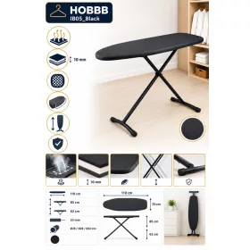 HOBBB Samsø ironing board, black