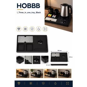 HOBBB Charlottenlund guest tray, black