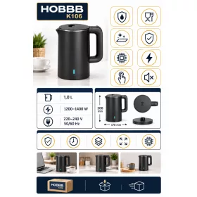HOBBB Esbjerg kettle, 1.0 l