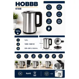 HOBBB Randers kettle, 1.0 l
