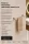 Premium wall-mounted towel rail – solid brass, chrome-plated, 30 cm
