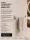 Premium wall-mounted towel rail – with brass bar, chrome-plated, 22 cm