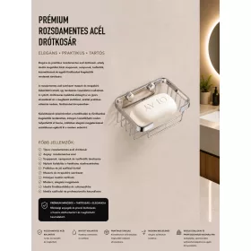 Premium stainless steel wire basket