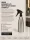 Premium stainless steel disinfectant dispenser / water spray – satin, 500 ml