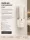 white ABS soap dispenser – 320 ml