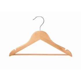 Children's multifunctional wooden coat hanger