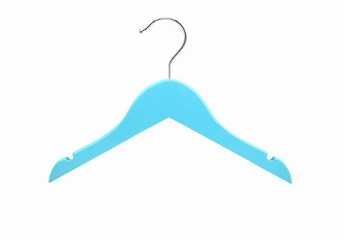 Children's multifunctional wooden coat hanger