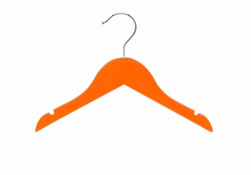 Children's multifunctional wooden coat hanger