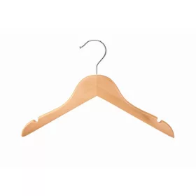 Children's multifunctional wooden coat hanger
