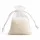 white bath salt in organza bag, 60 g