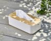 Lexon Zen Tissue Box - white