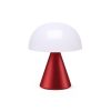 Lexon Mina M Medium portable Led Lamp - dark red
