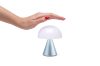 Lexon Mina M Medium portable Led Lamp - light blue