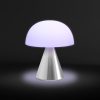 Lexon Mina M Medium portable Led Lamp - aluminum