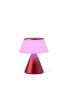 Lexon Luma M Portable Led Lamp with color synchronization - dark red