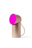 Lexon Orbe Portable Led Lamp with movable head - gold