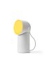 Lexon Orbe Portable Led Lamp with movable head - bright white