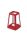 Lexon Lantern Lamp - dark red