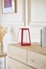 Lexon Lantern Lamp - dark red