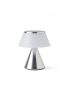 Lexon Luma S Mini continuously synchronizable Led Lamp - aluminum