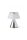 Lexon Luma S Mini continuously synchronizable Led Lamp - aluminum