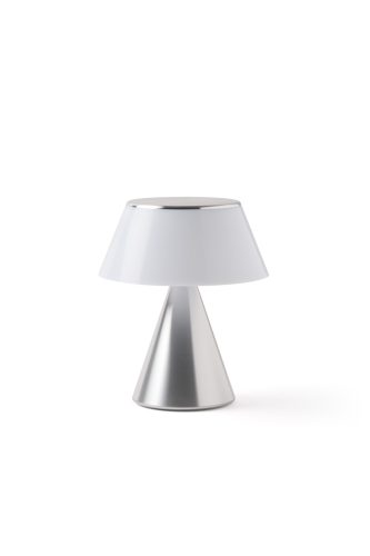 Lexon Luma L infinitely synchronizable Led Lamp - aluminum