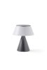 Lexon Luma L infinitely synchronizable Led Lamp - gun metal