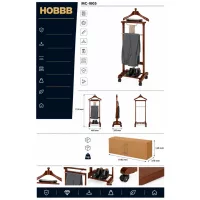 Hooks, stands and wardrobe organisers