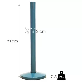   Standard retractable Belt barrier, 2.4m, without belt (NO-green)