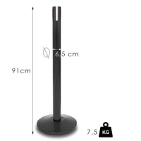 Standard barrier posts