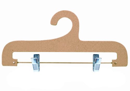 Paper hanger with trouser clip
