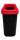 Plafor Sort selective waste collector, dustbin 45L black/red