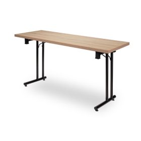 Square folding conference table