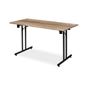Square folding conference table