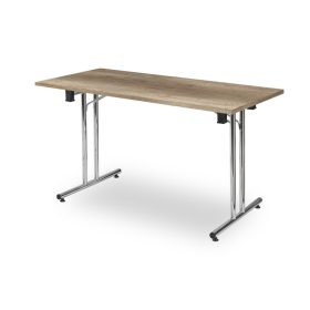 Square folding conference table