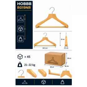 HOBBB Bråby hanger, natural