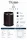 HOBBB Tunø guest room waste bin, 10 l